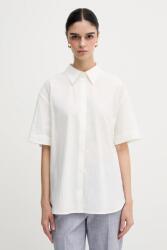 Sisley pamut ing galléros, fehér, regular, 52EHLQ094 - fehér L