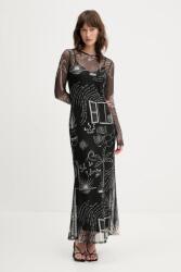 Never Fully Dressed ruha fekete, maxi, egyenes, NFDDR2010 - fekete S