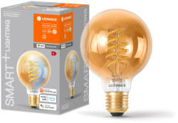 OSRAM LED izzó E27 8W = 50W 600lm Szabályozható CCT SMART+ WiFi Filament Globe Ledvance (4058075777910)