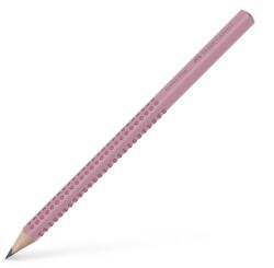 Faber-Castell Ceruza Faber-Castell Grip 2001 Jumbo B 10mm vastag, 175mm hosszú rózsaszín ergonomikus háromszög formájú sötét pötyökkel (111973)