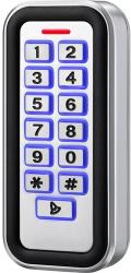 Nestron NAS-111KEM-W Kártyaolvasó és kódzár; önálló működésű; vandálbiztos; vízálló; IP68; IK10 (NAS-111KEM-W) - digipont