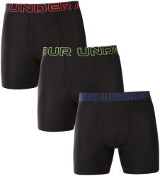 Under Armour 3PACK boxeri bărbați Under Armour negri (1383878 005) M (181754)