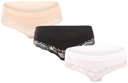 Andrie 3PACK chiloți damă Andrie multicolori (PS 2948-B) M (181607)