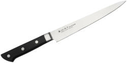 Satake 802-772 Satoru japán szeletelő kés, 21 cm penge hossz, rozsdamentes acél, kemény műanyag markolat (802-772)