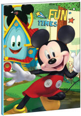 Disney Mickey Fun Times B/5 vonalas füzet 40 lapos