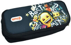  Emoji Mix 2 rekeszes tolltartó 26 cm