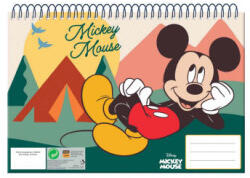 Disney Interactive Mickey Nature A/4 spirál vázlatfüzet, 30 lapos