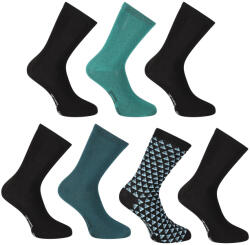 Lee Cooper 7PACK șosete Lee Cooper înalte multicolore (PO41022/1) M (181530)