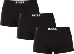 BOSS 3PACK boxeri bărbați BOSS negri (50544263 001) S (181472)
