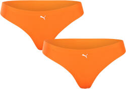 PUMA 2PACK Puma tanga pentru femei fără cusături portocaliu (100001009 020) L (181437)
