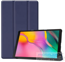 Samsung Tab A 10.1 (2019) SM-T510 / T515, mappa tok, Trifold, sötétkék - mobil-box