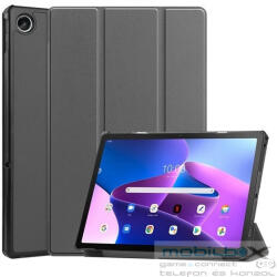 Lenovo Tab M10 Plus (10.61) (3. generáció) TB125 / TB128, mappa tok, Trifold, szürke - mobil-box