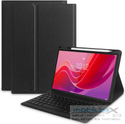 Lenovo Tab M11 (11.0) TB-330, Bluetooth billentyűzetes mappa tok, érintőceruza tartó, érintőceruza nélkül, TP SC Pen Holder + Keyboard, fekete - mobil-box