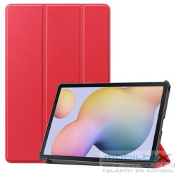 Samsung Tab S7 11.0 / Tab S8 11.0, mappa tok, Trifold, piros - mobil-box