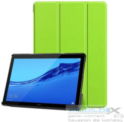 Samsung Tab S7 Plus 12.4 / Tab S7 FE 12.4 / Tab S8 Plus 12.4, mappa tok, Trifold, zöld - mobil-box