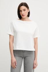 Sisley pamut póló fehér, 36W9L400N - fehér XS