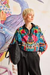 Medicine bomber dzseki átmeneti, oversize - többszínű M