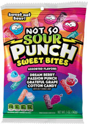  Sour Punch Sweet Bites enyhén savanyú gumicukor válogatás 105g - vegyesbolt