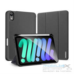 Apple iPad Mini (2021 / 2024) (8.3), mappa tok, Smart Case, érintőceruza tartó, Dux Ducis Domo, fekete - mobil-box - 7 469 Ft