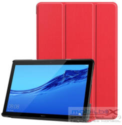 Huawei Mediapad T5 10 (10.1), mappa tok, Trifold, piros - mobil-box
