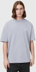 AllSaints pamut póló UNDERGROUND - kék XXL - answear - 28 990 Ft
