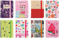  Notesz Gumis A/7 Vonalas 80 Lapos Vegyes Minták Mix7 (MFP7501623)