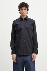 Paul Smith pamut ing galléros, sötétkék, regular, M1R-389Z-P02630 - sötétkék M