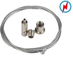 LUMINES Element de suspendare pentru profiluri de aluminiu - set - conductor de curent - 1250mm (WI-LINK-ACU0.5-1500)