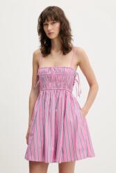 Abercrombie & Fitch ruha rózsaszín, mini, harang alakú, KI159-5820 - rózsaszín M