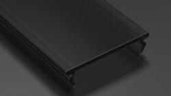 LED Labs LUMINES DOUBLE cover PMMA fekete 1 m (LAB-11-2077-10)