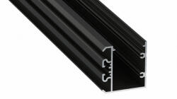 LED Labs Lumines LED profil UNICO lakkozott fekete, 3 m (LAB-10-0825-30)