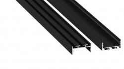 LED Labs LED profil LUMINES aria fekete lakkozott 3 m (LAB-10-1425-30)