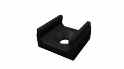 LED Labs LUMINES Mounting clip X MINI fekete (LAB-13-0072-00)