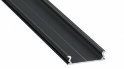 LED Labs Lumines LED profil MODI lakkozott fekete, 1 m (LAB-10-0135-10)