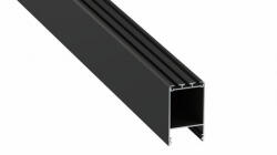 LED Labs Lumines LED profil Claro lakkozott fekete, 3 m (LAB-10-0000-08)