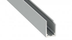 LED Labs Lumines LED profil I10 eloxált ezüst, 1 m (LAB-10-0464-10)