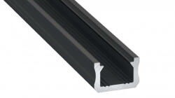 LED Labs Lumines LED profil X eloxált fekete, 3 m (LAB-10-0082-30)