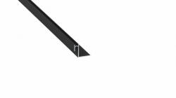 LED Labs Lumines LED profil Roset lakkozott fekete, 3 m (LAB-10-0485-30)