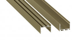 LED Labs LED profil LUMINES alba Reed Green lakkozott 1 m (LAB-10-1408-10)