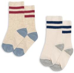 Konges Sløjd gyerek zokni RIB SOCKS 2 pár bézs, KS103291 - bézs 17/18