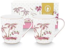 Pip Studio bögre készlet 145 ml 2 db fehér - fehér Univerzális méret