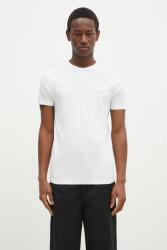 Paul Smith pamut póló 3 db fehér, férfi, melange, M1A-389-M3PK - fehér XL