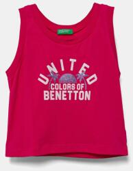 Benetton gyerek pamut felső rózsaszín, 3I1XCH01Z - rózsaszín 150 - answear - 5 290 Ft