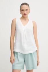 Benetton vászon felső fehér, sima, 5BMLDQ06W - fehér XS