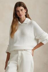 Ralph Lauren pamut pulóver női, fehér, 211959290 - fehér L