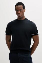 BOSS t-shirt sötétkék, sima, 50537642 - sötétkék XL