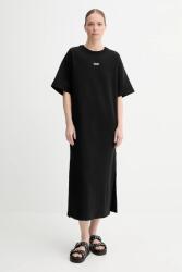 Gestuz ruha fekete, maxi, egyenes, 10910335 - fekete XL
