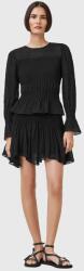 AllSaints szoknya PAMELA fekete, mini, harang alakú, W039RC - fekete 36