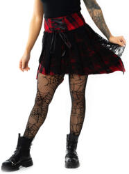 Poizen Industries Fustă de damă POIZEN INDUSTRIES - FLORA - BLACK/RED - SK-FRA-BR