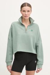 Adidas felső Essential zöld, női, sima, JC8982 - zöld S
